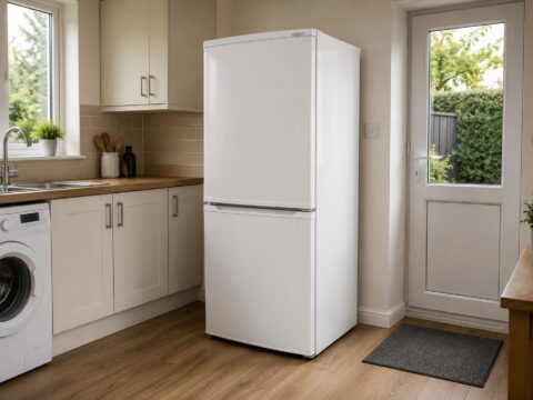 Fridge and refrigerator disposal service collecting an unwanted fridge in Reading, Berkshire.
